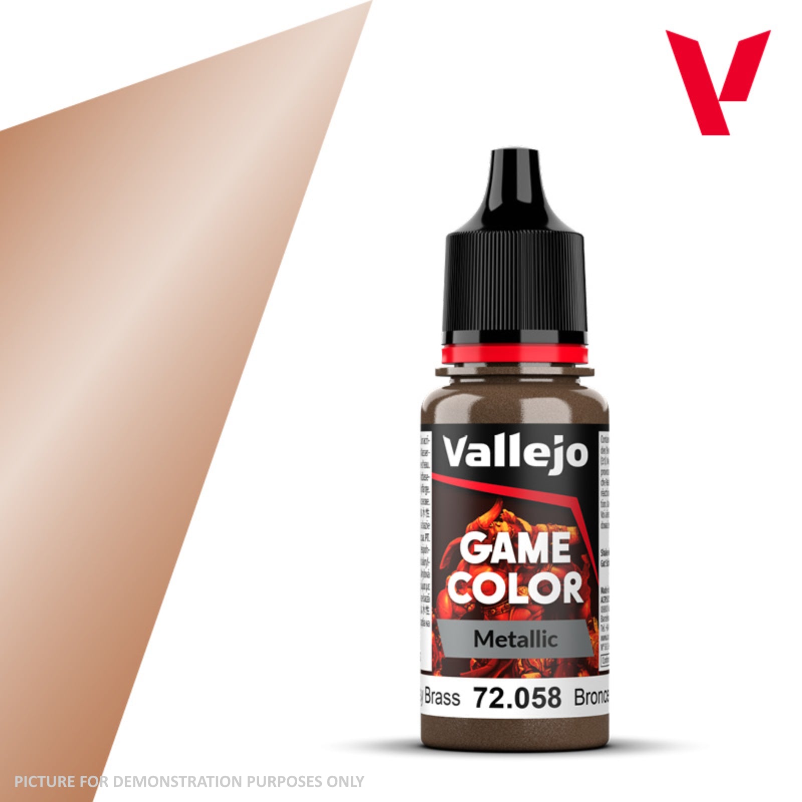 Vallejo Game Colour - 72.058 Brassy Brass 18ml
